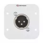 XLR ligzdas panelis Kindermann 7441000416