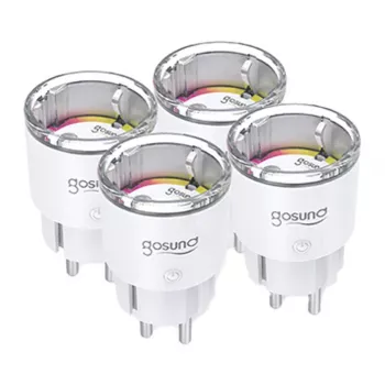 Gosund EP2-Z 10A viedā kontaktligzda (četru komplekts) – ZigBee vadībai