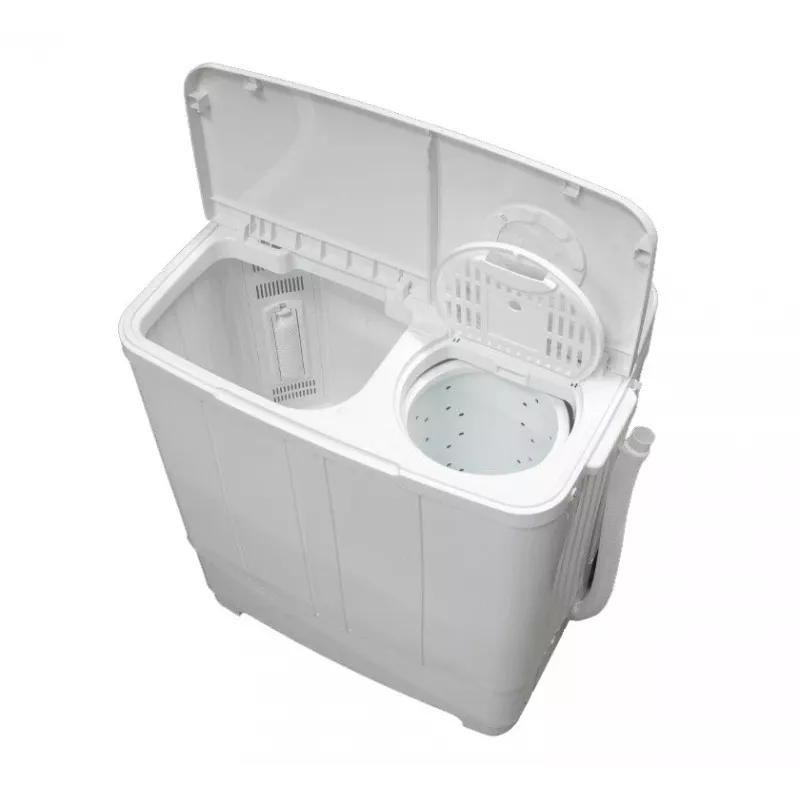 Ravanson XPB-700 daļēji automātiskā veļas mašīna — augšējā ielāde, 4 kg, 1400 apgr./min, balta