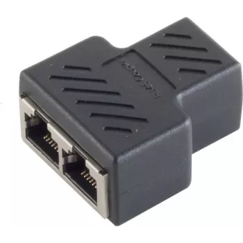 Vadu savienotājs ShiverPeaks S/CONN 08-01040 2 x RJ-45 Melns
