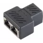 Vadu savienotājs ShiverPeaks S/CONN 08-01040 2 x RJ-45 Melns