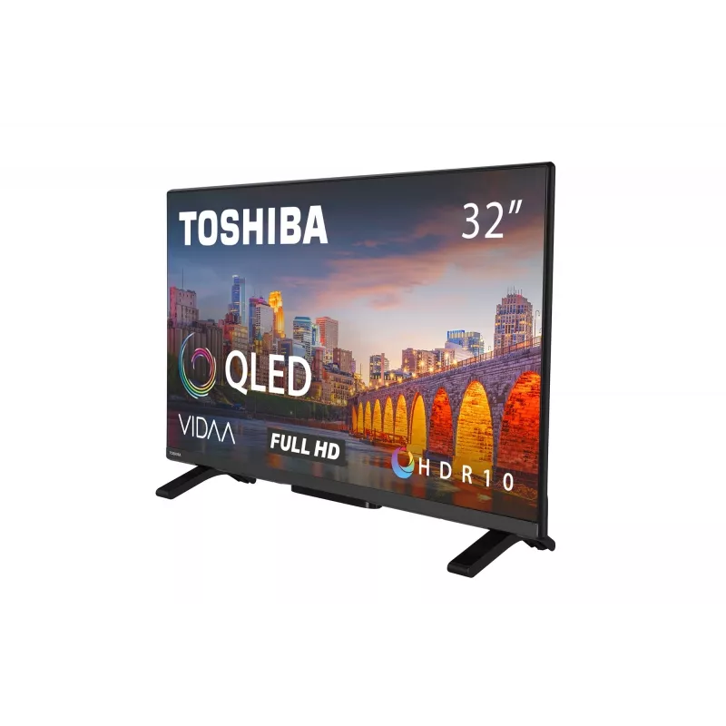 Toshiba 32QV2F63DG QLED televizors 32 collas Full HD Smart TV