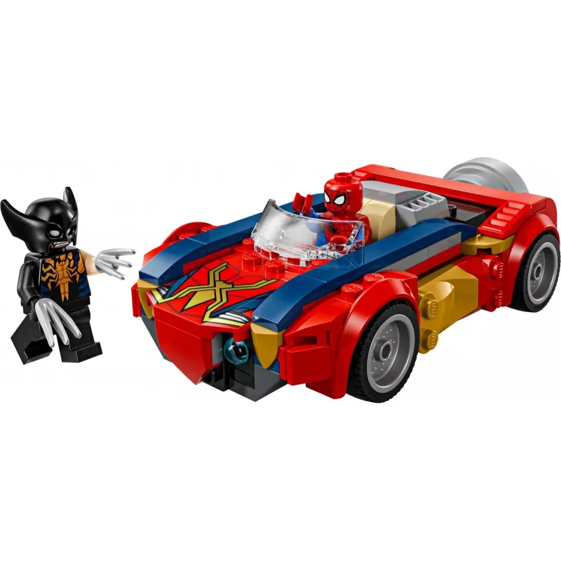 LEGO MARVEL 76336 Spider-Man mašīna pret Venomizēto Vilknadzi
