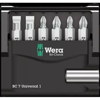 Wera 05056295001 skrūvgrieža uzgaļu komplekts 6 gab., 25 mm
