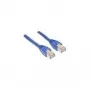 Wentronic Goobay CAT 5e Patch kabelis, F/UTP, Zils, 0,5 m - CCA vara maisījums (50157)