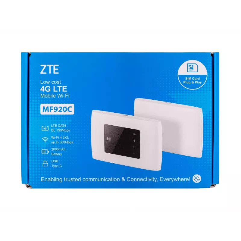 ZTE MF920C rūteris mobilajam tīklam