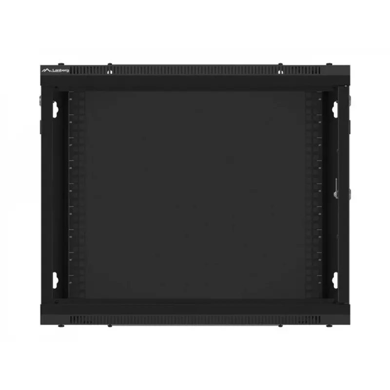 Sienas skapis Lanberg WF01-6409-00B 9U Melns