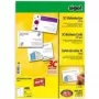 Sigel LP801 vizītkartes 400 gab. – matēti A4 loksnes 250 gsm