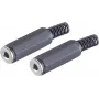 ShiverPeaks BS51210-2 3.5 mm melns savienotājs 2 gab.