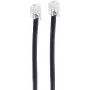 Telefona kabelis ShiverPeaks BS70086-6/6 6 m Melns