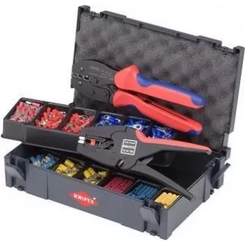 Kabelu gofrēšanas instrumentu komplekts Knipex 97 90 22