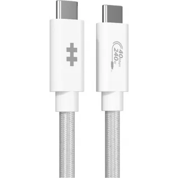 USB-C kabelis HYPER HyperDrive Next USB4 Gen 3x2 1.2m Balts