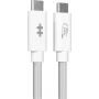 USB-C kabelis HYPER HyperDrive Next USB4 Gen 3x2 1.2m Balts