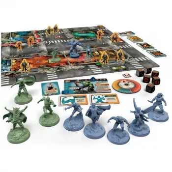 Galda spēle Asmodee Marvel Zombies Heroes' Resistance — kooperatīvs miniatūru Zombicide krosovers