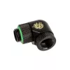 Adapteris 90° BitsPower BP-MB90R2LD G1/4 collīdz uz G1/4 collmāti, 2x grozāms savienojums