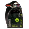 Flexi Black Design L 5 m suņa pavada ar automātisko tinumu