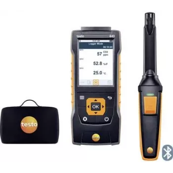 testo CO2 mērīšanas instruments 440 komplekts CO2 0 - 10000 ppm 0563 4405