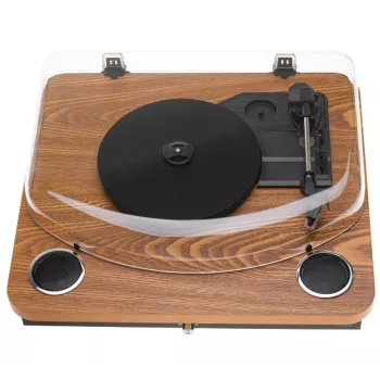 Adler AD 1914 – Analogo skaņuplašu atskaņotājs ar USB, Bluetooth 5.4 un iebūvētiem skaļruņiem