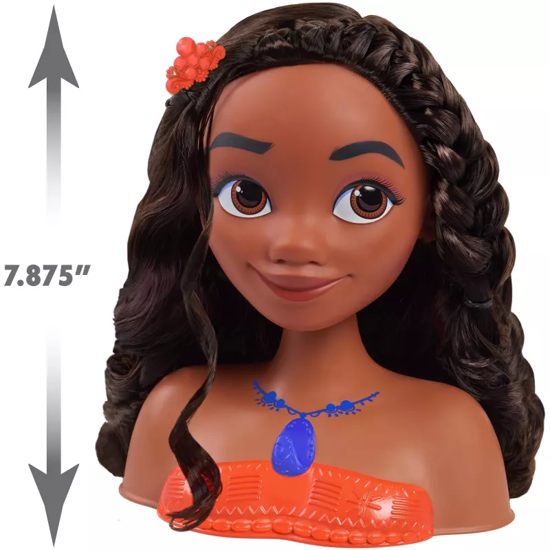 Disney Princess - Vaiana Stilēšanas galva, grimēšanas un frizēšanas galva