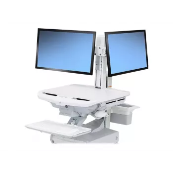 Galda stiprinājums Ergotron STYLEVIEW DIVU MONITORU KOMPLEKTS