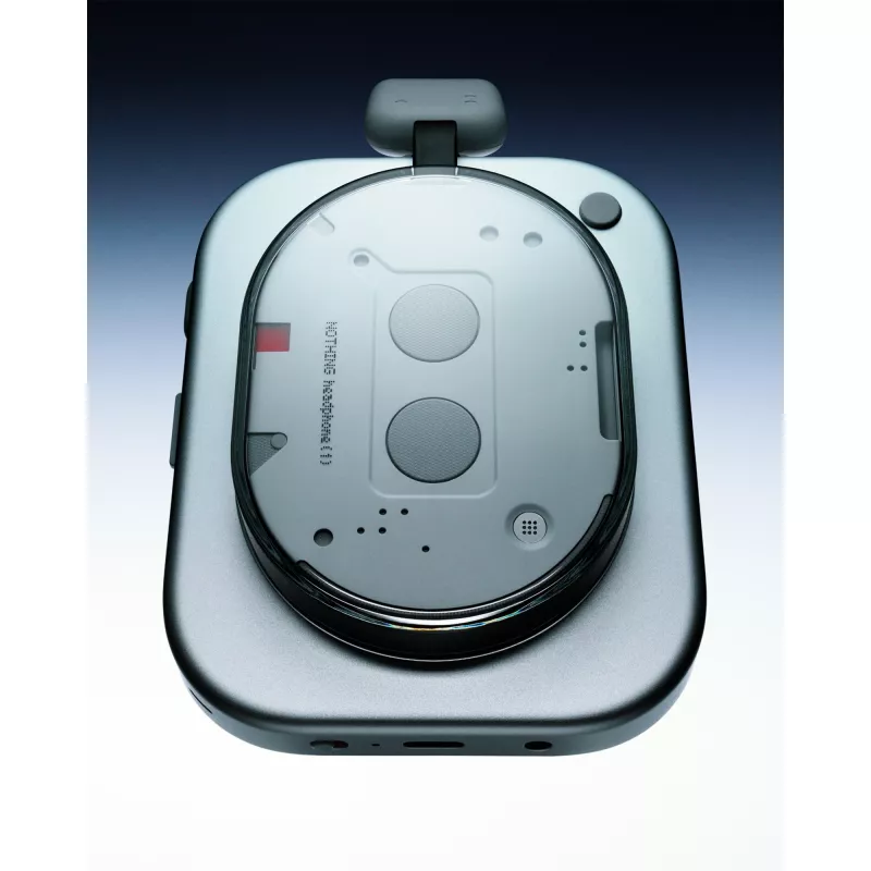 Nothing Headphone (1) Bezvadu un vadu austiņas ar galvas saiti, USB Type-C, Bluetooth, Melna, Balta