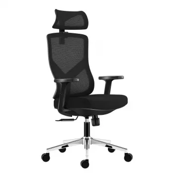Biroja grozāmais krēsls mark adler Manager 3.3 Melns — ergonomisks dizains, grozāma pamatne