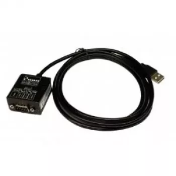Seriālais kabelis EXSYS EX-1309-9 Melns 1,8 m USB Type-A DB-9