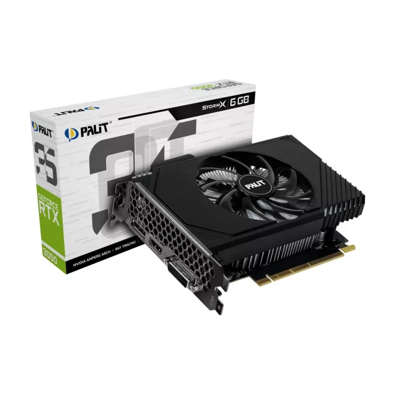 Palit GeForce RTX 3050 StormX 6GB GDDR6 videokarte