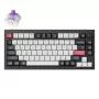 Mehāniskā tastatūra Keychron Q1 HE RGB Hot-Swappable Wireless Carbon Black