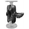 RAM Mounts Īsais savienojošais rokturis - C lodveida savienojums (1.5 inch), aptuveni 90 mm (RAM-201U-B)