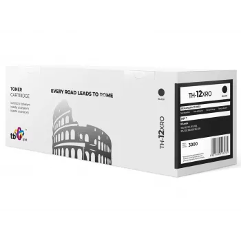 Tonera kasetne TB saderīga ar HP Q2612X Melna, 3000 lpp, ref