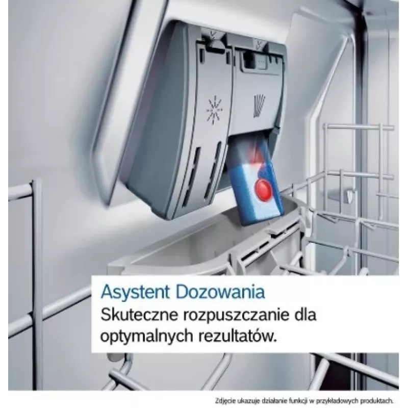 Brīvi stāvoša trauku mazgājamā mašīna Bosch SMS4EVI04E — 13 komplekti, 44–46 dB, Energoefektivitātes klase D, 60×60×84.5 cm