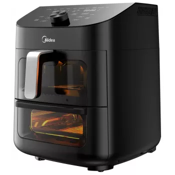 Gaisa fritieris Midea MAD1100DADK, 1850 W, divas kameras 4.4/6.4 L