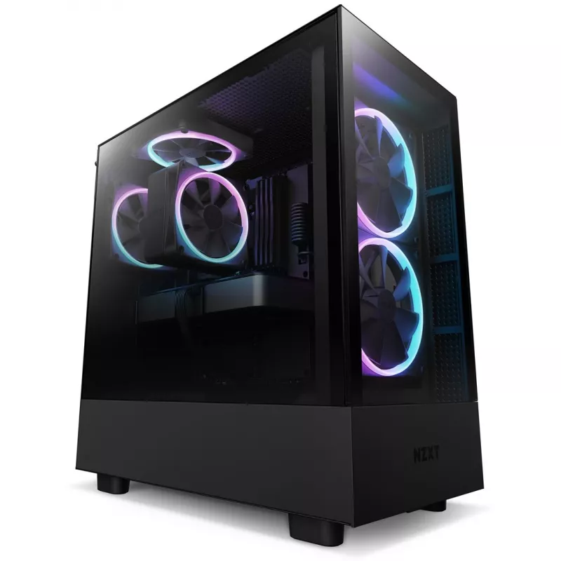 NZXT T120 RGB CPU dzesētājs 12 cm Melns 1 gab.