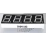 ALLNET ALL_4duino_4Dig_7SEG 4 ciparu 7 segmentu LED displejs 4Duino - melns - 41 mm
