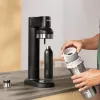 Brita sodaTRIO 1046734 karbonizatora pudele, nerūsējošais tērauds, 1 l, melna