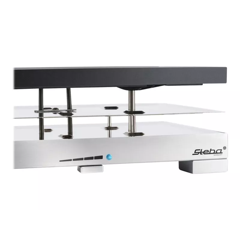 Steba RC 68 Raclette grils - 1.2 kW - Melns/Nerūsējošais tērauds