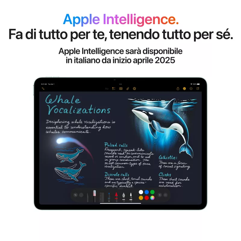 Apple iPad Air 2025 7. paaudze 11 collu 128GB M3 Violeta ITA MCA04TY/a