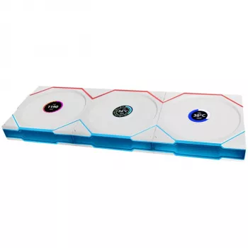 Dzesēšanas ventilators Lian Li UNI FAN TL Wireless LCD ARGB PWM 120mm — bezvadu kontrolieris, LCD displejs