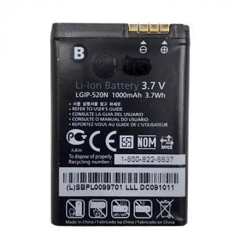 Akumulators Extra Digital IP-520N GD900 3,7V 1500mAh LG telefoniem