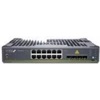 Juniper EX4100-F-12P – 12 portu PoE+ bezventilatoru slēdzis ar 10G augšupsaitēm