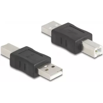 DeLOCK 67198 USB Type-A uz USB Type-B adapteris, melns