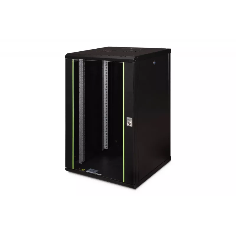 Sienas stiprinājuma tīkla skapis Digitus DN-19 20U-6/6-SW