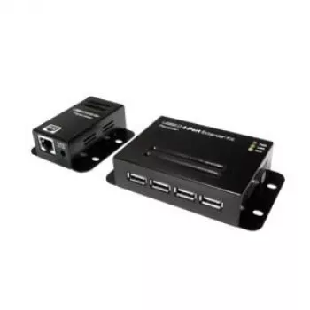 LOGILINK UA0252 USB 2.0 pagarinātājs ar 4 portu Hub un PoE