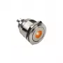 DimasTech vandāļizturīga spiedpoga 25 mm Silverline Dot RGB PD216