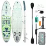 FunWater SUPFW05D Tiki (zaļš) piepūšamais SUP dēlis
