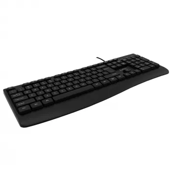 Vadu USB tastatūra SBOX K-103 US Melna — US izkārtojums, USB savienojums