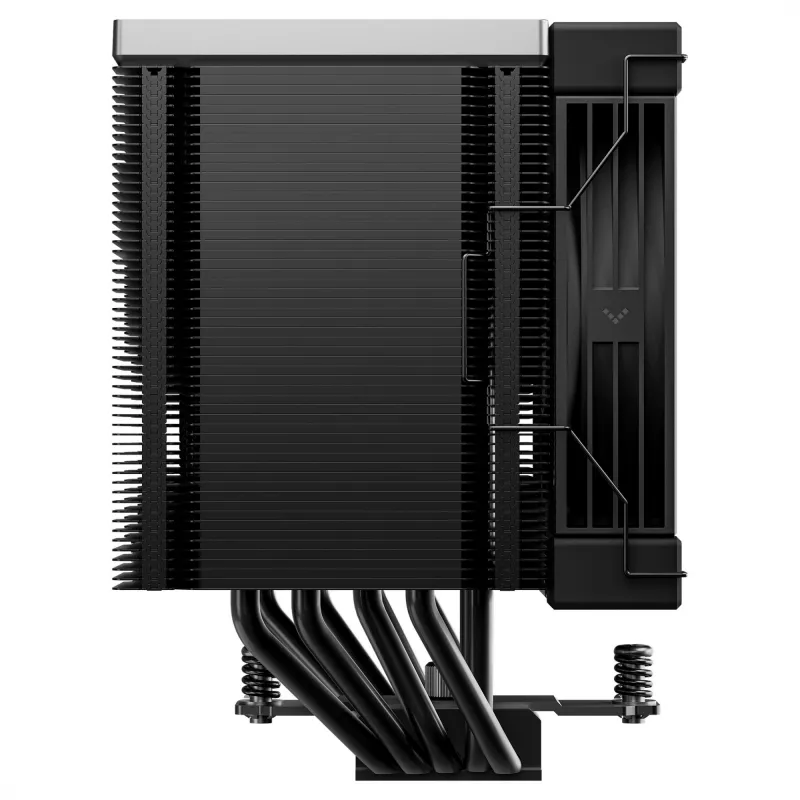 Gaisa dzesētājs DeepCool AK500 G2, 120 mm ventilators, maks. gaisa spiediens 3.33 mmH2O, 117×129×159 mm, melns