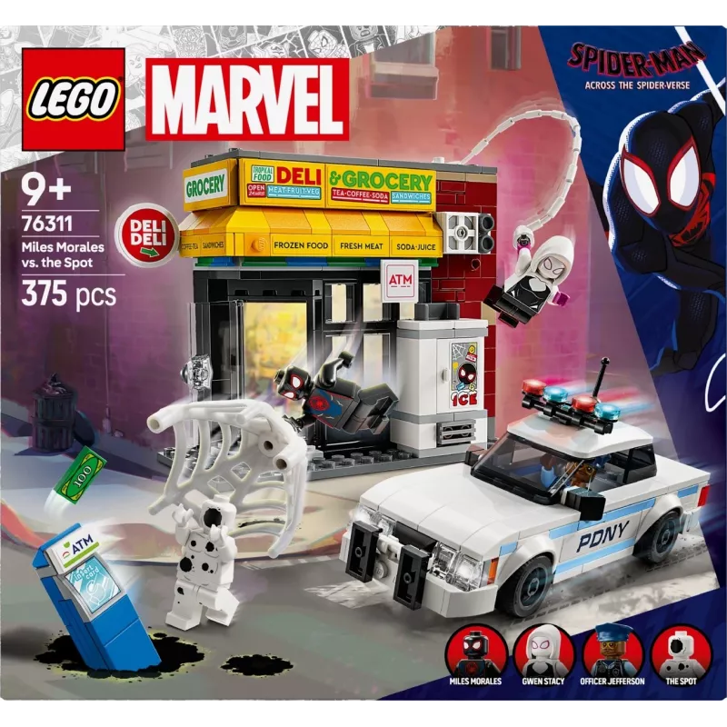 LEGO MARVEL 76311 Mailess Morales pret The Spot
