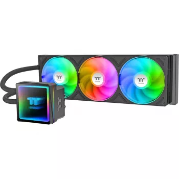 Šķidruma dzesēšanas sistēma procesoram THERMALTAKE TH360 V3 ARGB Sync AIO Melna
